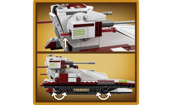 Конструктор LEGO Star Wars Бойовий танк Республіки 75342 детальное изображение Star Wars Lego