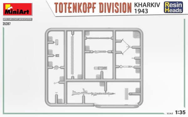 Збірна модель 1/35 Фігури дивізія Тотенкопф, Харків, 1943 р. (Смольні головки) Miniart 35397 детальное изображение Фигуры 1/35 Фигуры