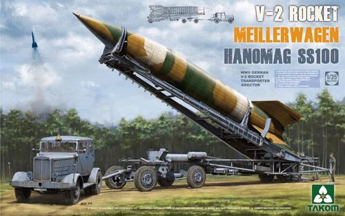 V-2 Rocket Meillerwagen Hanomag SS100 детальное изображение Зенитно ракетный комплекс Военная техника