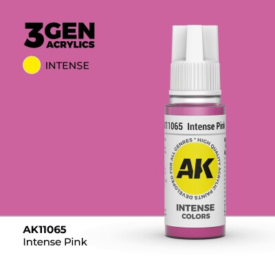 Акриловая краска INTENSE PINK – INTENSE / НАСЫЩЕННЫЙ РОЗОВЫЙ АК-интерактив AK11065 детальное изображение General Color AK 3rd Generation