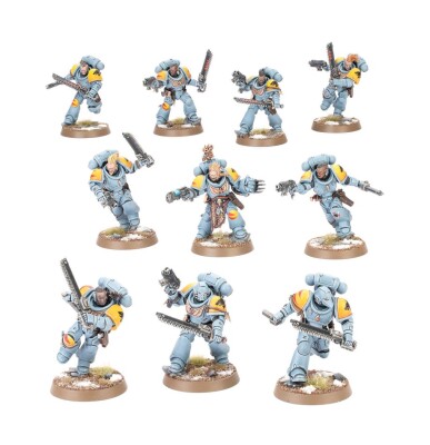 Game set Warhammer 40000: SPACE WOLVES ARMY SET (ENGLISH) детальное изображение Космические Волки Космические Десантники
