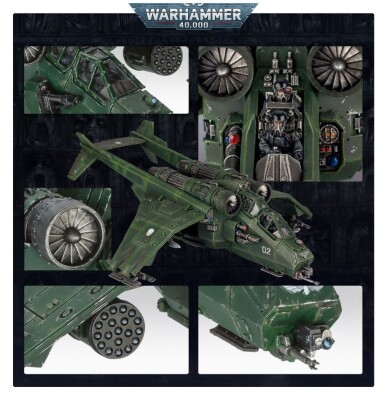 WARHAMMER 40000: ASTRA MILITARUM - VALKYRIE детальное изображение Имперская Гвардия Армии Империума