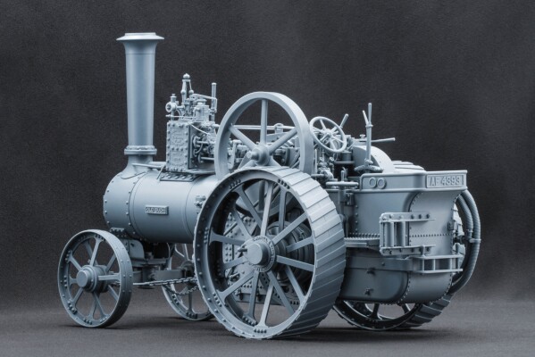 3D-печатная масштабная модель 1/16 1901 Burrell Compound Traction Engine ScaleX SX-16001 детальное изображение Гражданская техника 