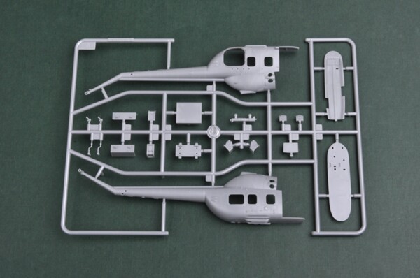 Scale model 1/72 helicopter Mi-2 URN HobbyBoss 87243 детальное изображение Вертолеты 1/72 Вертолеты