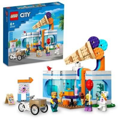 LEGO City Ice Cream Shop 60363 детальное изображение City Lego