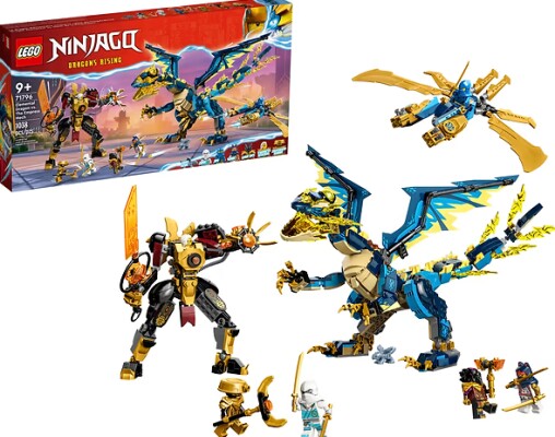 LEGO NINJAGO Elemental Dragon vs Robot Empress 71796 детальное изображение NINJAGO Lego