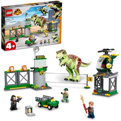 Конструктор LEGO Jurassic World Побег тираннозавра 76944 детальное изображение Jurassic Park Lego