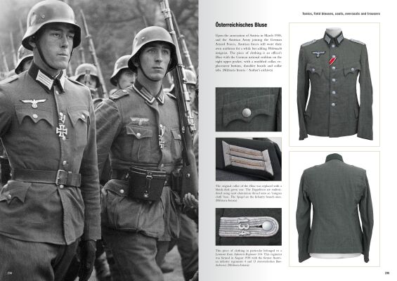 Униформа немецкого солдата ТОМ II: 1935–1945 гг. детальное изображение Журналы Литература