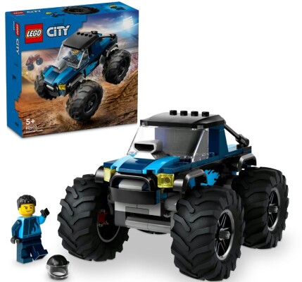 Конструктор LEGO City Синий грузовик-монстр 60402 детальное изображение City Lego