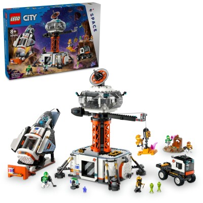 Constructor LEGO City Space Base and Rocket Launch Pad 60434 детальное изображение City Lego