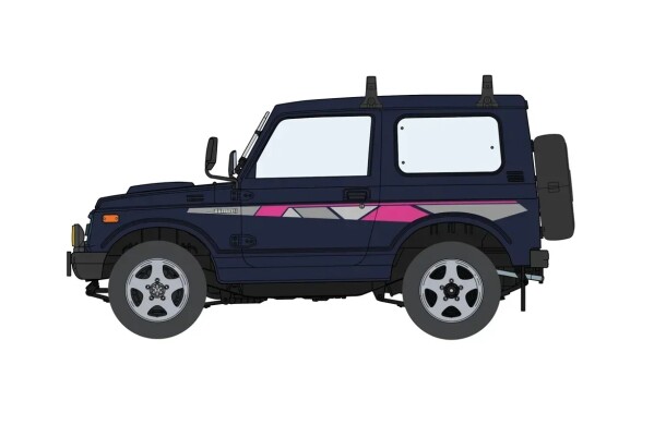 Збірна модель 1/24 Японський позашляховик Suzuki Jimny JA11-3 Hasegawa 20744 детальное изображение Автомобили 1/24 Автомобили