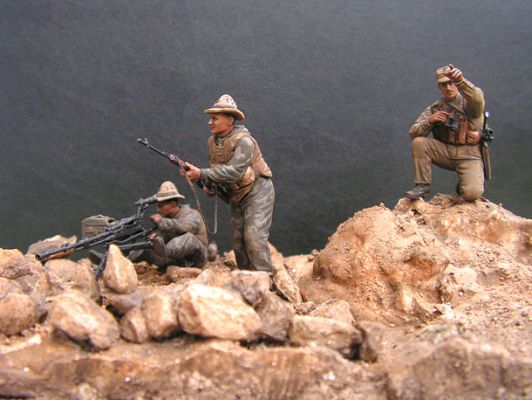 Радянський спецназ, Афганська війна (1979-1988) детальное изображение Фигуры 1/35 Фигуры