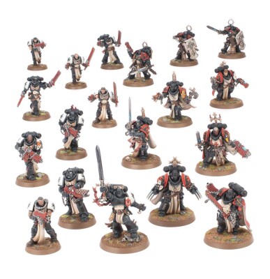 Ігровий набір Warhammer 40000 - COMBAT PATROL - BLACK TEMPLARS детальное изображение Чёрные Храмовники Космические Десантники
