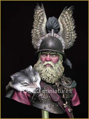 Бюст. Кельтский воин Гальштат, VI век до н.э детальное изображение Фигуры 1/10 Фигуры