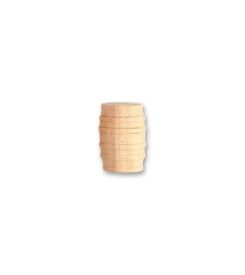 CASK -BOXWOOD- Ø15mm (3 u.) - Деревянная бочка детальное изображение Аксессуары для дерева Модели из дерева