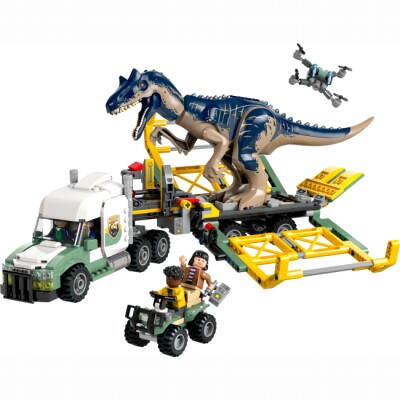 Constructor LEGO Jurassic World Dinosaur Missions: Allosaurus Transport Truck 76966 детальное изображение Jurassic Park Lego