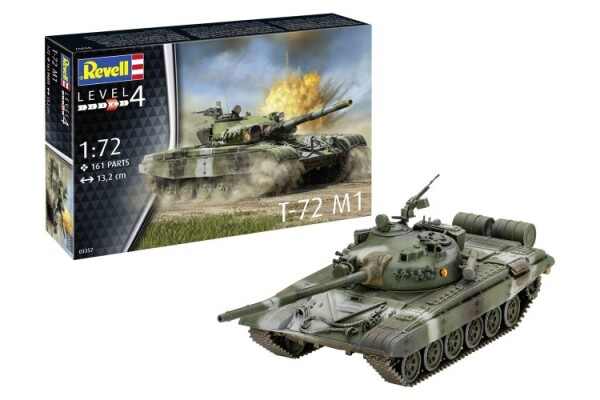 Збірна модель 1/72 Танк Т-72 M1 Revell 03357 детальное изображение Бронетехника 1/72 Бронетехника