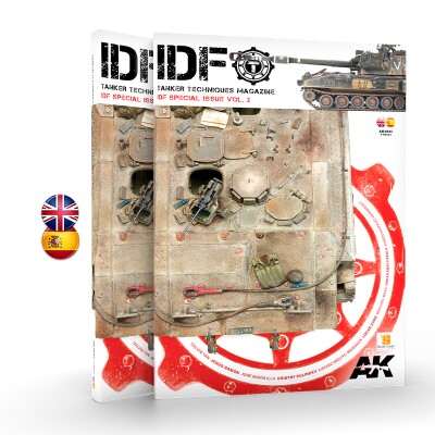 Книга із серії «Танкер» присвячена бронетехніці Армії оборони Ізраїлю (TANKER SPECIAL IDF 02) AK-interactive AK4845 детальное изображение Обучающая литература Книги