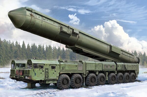 Збірна модель 15У175 комплексу МБР РС-12М1 «Тополь-М» детальное изображение Зенитно ракетный комплекс Военная техника