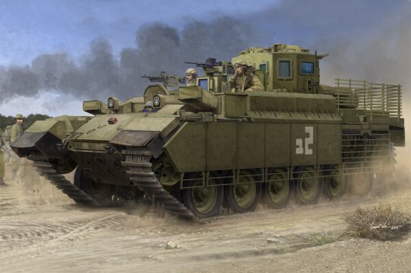 Сборная модель боевой машины пехоты IDF PUMA CEV детальное изображение Бронетехника 1/35 Бронетехника