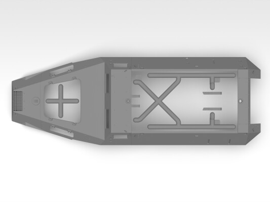 Сборная модель 1/35 Немецкая РСЗО "Stuka zu Fuß" Sd.Kfz. 251/1 Ausf.B ICM 35107 детальное изображение Бронетехника 1/35 Бронетехника