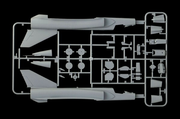 Збірна модель 1/48 Літак IDF Nesher / Dagger Italeri 2721 детальное изображение Самолеты 1/48 Самолеты