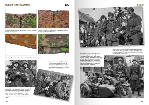 Книга Waffen-SS Camouflage Uniforms by Werner Palinckx AK-Interactive 130008 детальное изображение Обучающая литература Книги