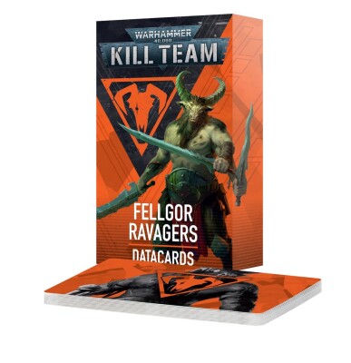 KILL TEAM DATACARDS: FELLGOR RAVAGERS (ENG) детальное изображение Kill Team WARHAMMER 40,000