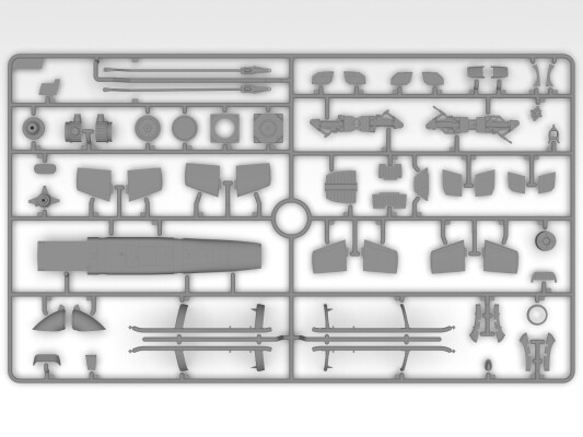 Збірна модель 1/35 Американський вертоліт AH-1G Cobra (раннє виробництво) ICM 53030 детальное изображение Вертолеты 1/35 Вертолеты