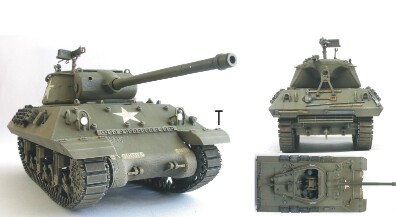 Збірна модель 1/35 90-мм самохідна артилерійська установка M36 "Jackson" (США) AFV Club 35058 детальное изображение Бронетехника 1/35 Бронетехника