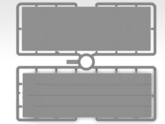 Scale model 1/35 Universal military container and airfield cover USA M8A1 ICM 53201 детальное изображение Автомобили 1/35 Автомобили