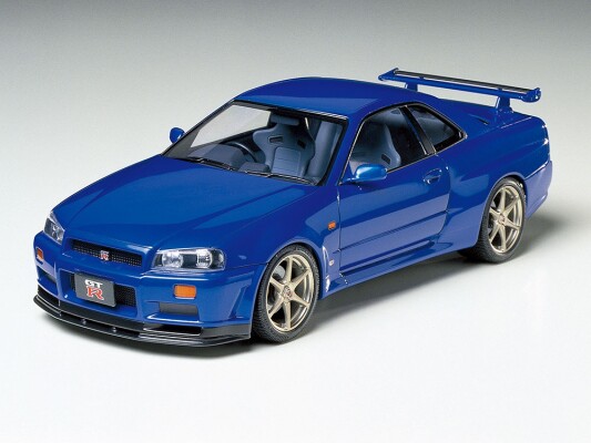 Сборная модель 1/24 Автомобиль Ниссан Скайлайн GT-R V-spec - (R34) Тамия 24210 детальное изображение Автомобили 1/24 Автомобили