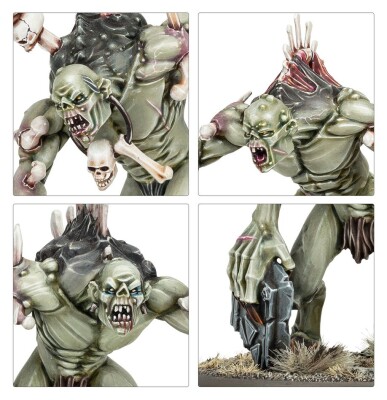 Игровой набор Warhammer AGE OF SIGMAR - SPEARHEAD: FLESH-EATER COURTS - CHARNEL WATCH детальное изображение Дворы Пожирателей Плоти Смерть