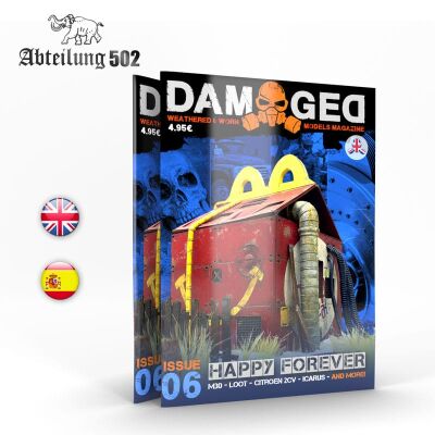 DAMAGED MAGAZINE ISSUE 06 детальное изображение Журналы Литература