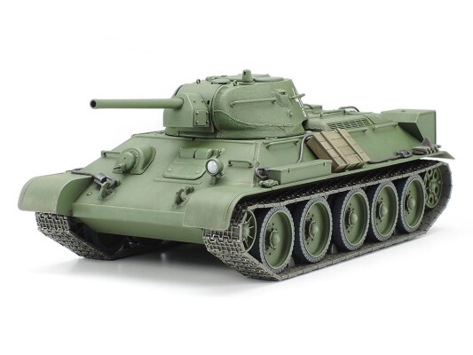 Збірна модель 1/48 Танк Т-34/76 модель 1941 року (лита башта) Tamiya 32515 детальное изображение Бронетехника 1/48 Бронетехника