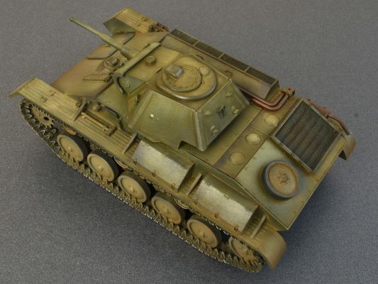 Радянський танк Т-70М детальное изображение Бронетехника 1/35 Бронетехника