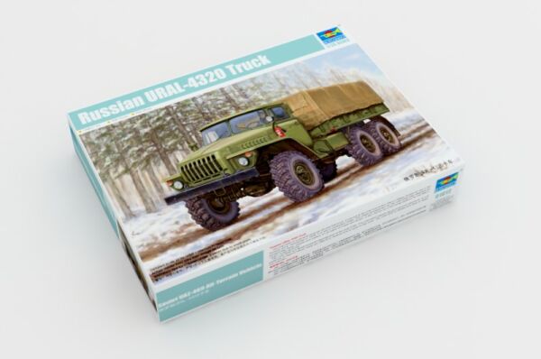 Scale model 1/35 Truck URAL-4320 Trumpeter 01012 детальное изображение Автомобили 1/35 Автомобили