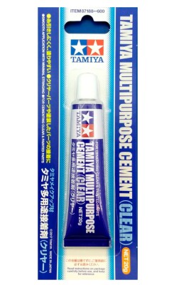Універсальний клей (прозорий) Tamiya 87188 детальное изображение Клей Модельная химия
