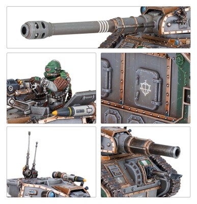 SOLAR AUXILIA LEMAN RUSS STRIKE TANK детальное изображение Ересь Хоруса WARHAMMER 40,000