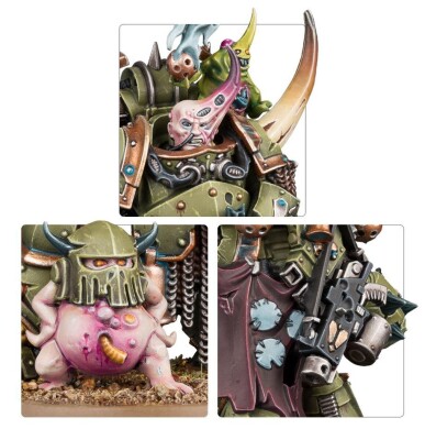 DEATH GUARD: PLAGUE MARINE CHAMPION детальное изображение Гвардия Смерти Армии Хаоса