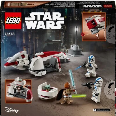 Constructor LEGO Star Wars BARC Speeder Escape 75378 детальное изображение Star Wars Lego