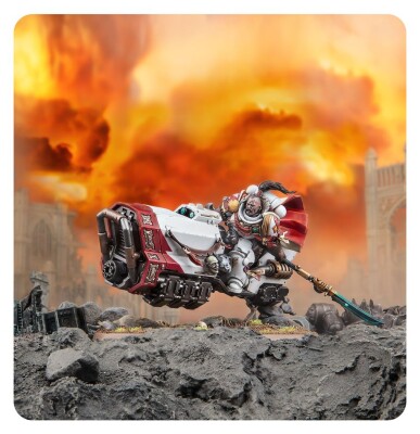 Игровой набор Warhammer 40000 - WHITE SCARS: SUBODEN KHAN детальное изображение Белые Шрамы Космические Десантники