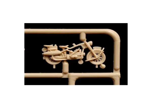 Збірна модель 1/72 Німецькі мотоцикли Italeri 6121 детальное изображение Мотоциклы Военная техника