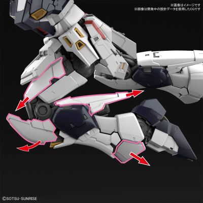 Збірна модель RX-93 Nu Gundam детальное изображение Фантастика Космос
