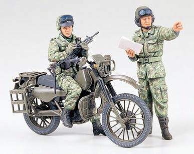Збірна модель 1/35 Японський розвідувальний дозор на мотоциклах Tamiya 35245 детальное изображение Мотоциклы Военная техника