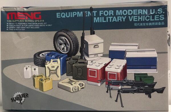 Equipment For Modern U.S. Military Vehicles (ПОМЯТАЯ КОРОБКА) детальное изображение Наборы деталировки Афтермаркет