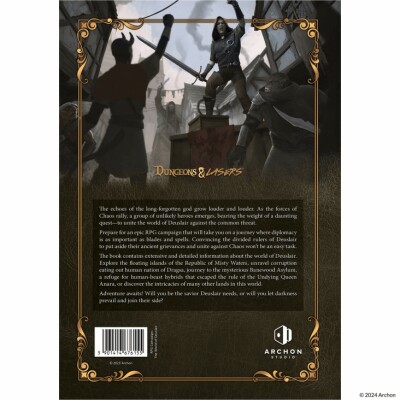 Книга готова пригода THE WORLD OF DEUSLAIR (EN) Archon DNL0079 детальное изображение Настольные игры Archon
