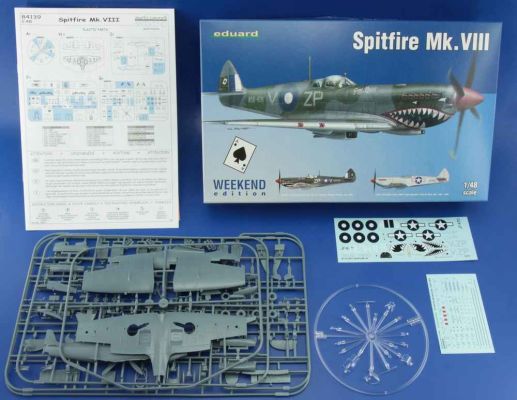 Spitfire Mk. VIII 1/48 детальное изображение Самолеты 1/48 Самолеты