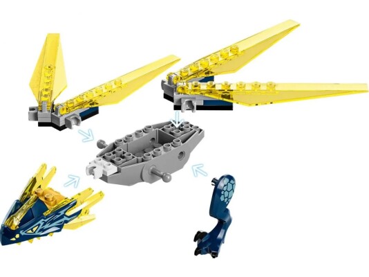 Constructor LEGO NINJAGO Battle of the dragons Nya and Arin 71798 детальное изображение NINJAGO Lego