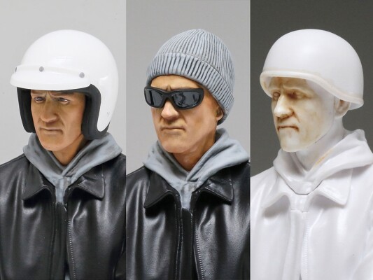 Збірна модель 1/12 Фігура Мотоцикліст Tamiya 14137 детальное изображение Фигуры 1/12 Фигуры